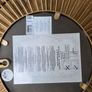 Carolyn Donnelly Eclectic Gold Round Mirror Image 2
