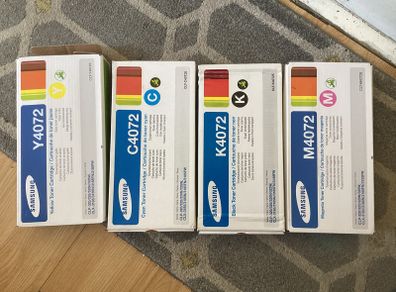 Laser Toners 4 different colors for Printers  CLP-320/CLP-325/CLX-3185 Series for Quick Sale