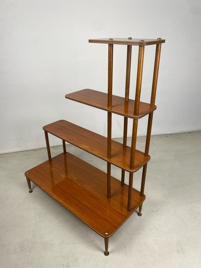 Mid Century Open Shelved Bookcase