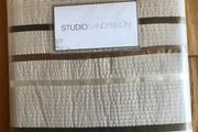 New Cream/ Beige Single Duvet + Pillowcase