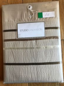 New Cream/ Beige Single Duvet + Pillowcase