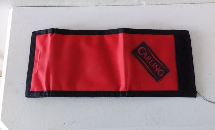 Vintage Carling Lager Wallet