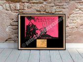 Status Quo Vintage Concert Poster In The Army Now Irish Tour + Ticket Reproduction Print