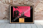 Status Quo Vintage Concert Poster In The Army Now Irish Tour + Ticket Reproduction Print