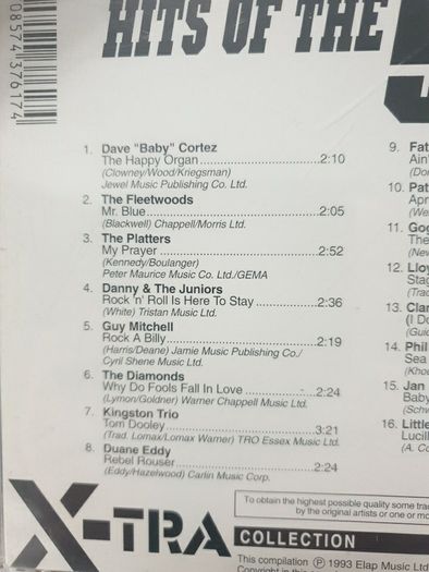 Hits of the 50's vol 2