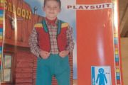 Cowboy playsuit  6 years