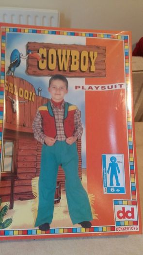 Cowboy playsuit  6 years
