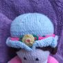 Hand-Knitted Doll with Basket Accessory Image 4