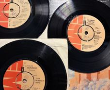 Tom Robinson vinyl singles x 3 Irish pressings
