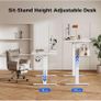 Electric Standing Desk, 120 x 60 cm Image 6