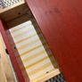 Ikea bedside table red HEMNES Image 5