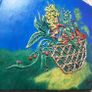 Flower basket 3d painting Image 3
