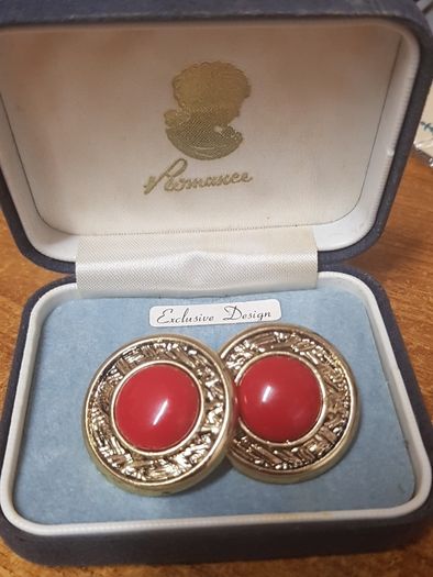 Vintage Lucite Earrings