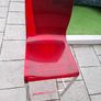 Domitalia Red Seated Bar Stool Image 3