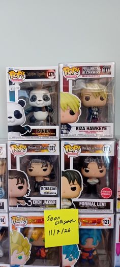 Funko pops Anime