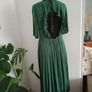 Louche green summer dress 12-14 Image 2
