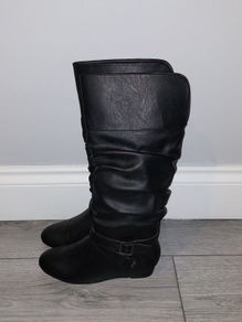 Knee length boots