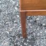 Antique Edwardian / 1920s Wooden Sewing Work Box on Stand Image 5