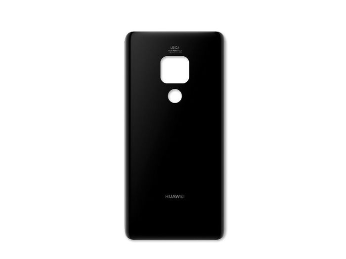 For Huawei Mate 20 Back Battery Cover Rear Glass Panel Black With Adhesive New - FHT001HBK