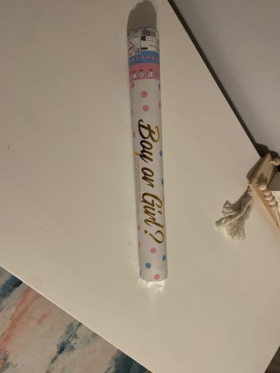 Baby Girl Confetti Cannon