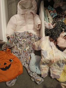 Baby girl winter clothes 6-12m