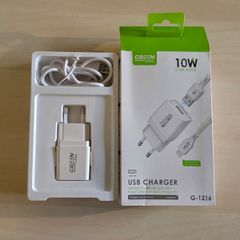 Lightning - USB charger with EU brick
