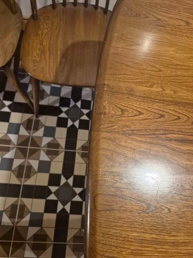 Ercol Dining Table with 2 Chairs