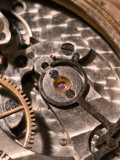 (10K Gold Filled) 1918 Hampden McKinley Pocket Watch - Parts / Repair