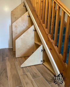 Under stairs storage