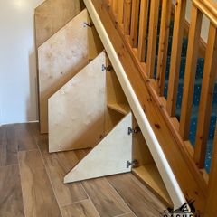 Under stairs storage