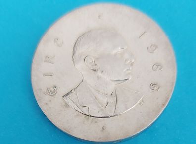 Pearse 10/- silver coin 1966