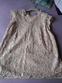beautiful cream lace top