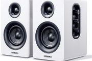 Active Bluetooth 5.0 Bookshelf Speakers 60W Carbon Fiber Speaker Unit Built-in 24bit DAC Dynamic 3D Surround Sound 2.0 Computer PC Monitor Gaming Speakers (FREE POSTAGE)