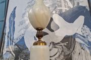 Vintage Alabaster Lamp