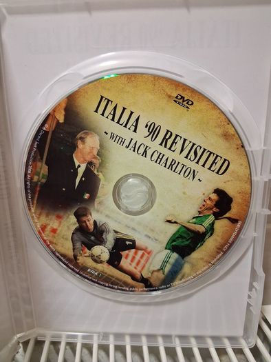 Jack Charlton. The Irish Years DVD. Collect In Dublin Or Receive Via Post.Italia 90 Revisited With Jack  DVD Also Available.