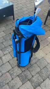 Childs golf set, with clubs