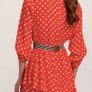 Essentiel Antwerp festive red polka dot dress chic kate Middleton Image 7
