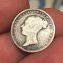 1842 Sixpence Victoria Low Mintage Silver 925 Image 2