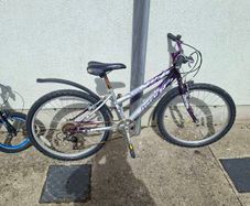 9 year old girl bike. Back wheel doesn't turn