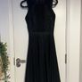 Gorgeous Karen Millen dress black pleated size 6 Image 3