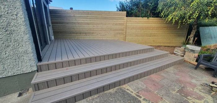 Composite decking supplied and fitted