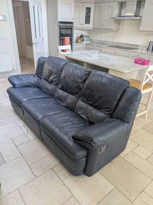 leather sofa