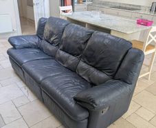 leather sofa