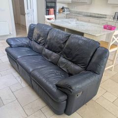 leather sofa