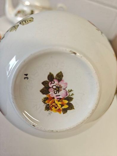 Vintage English Ironstone Tea Set from Royal Brampton