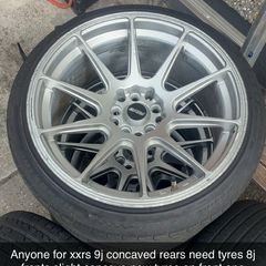 Xxr alloys 17" 5x114.3/5x100
