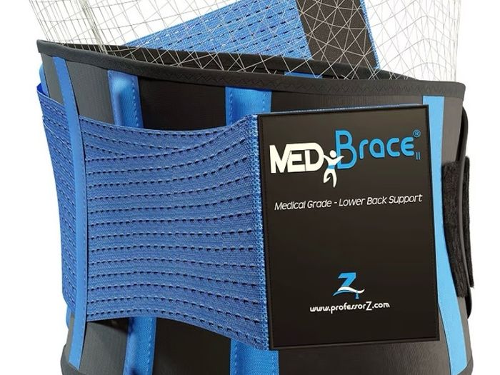 Back Support Belt Back Brace for Lower Lumbar Pain Relief for Men and Women - Medical Grade Orthopaedic Waist Compression for Sciatica Nerve, Scoliosis, Disc or Lifting at Work