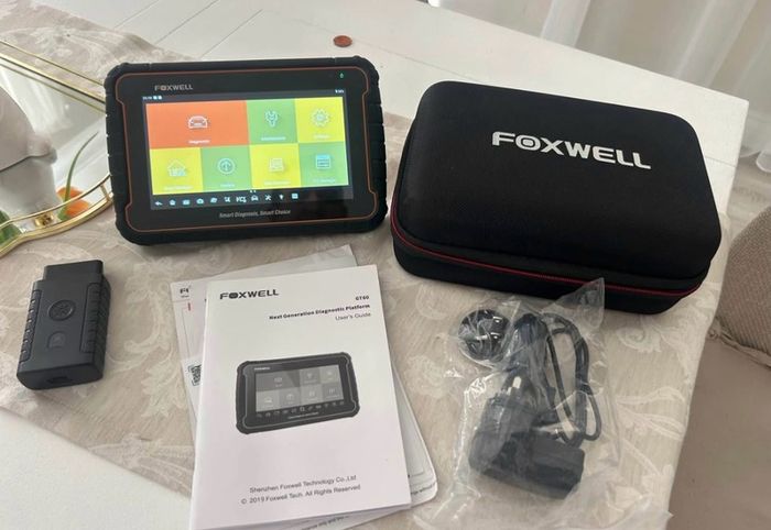 Foxwell GT60 OBD2 Diagnostic Tool Full System Active Test Car Code Reader 24 Reset Service Professional OBD 2 Automotive Scanner