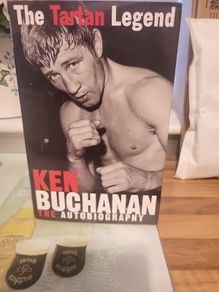 Ken Buchanan signed book