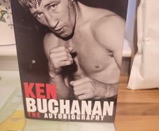 Ken Buchanan signed book